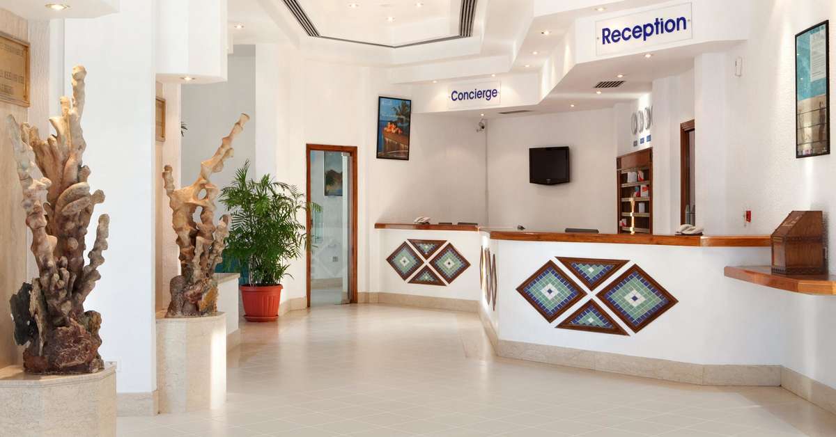 Een foto van het interieur van Jaz Fayrouz Resort