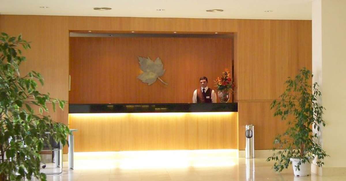Ein Foto vom Innenbereich im Hotel Vila Nova