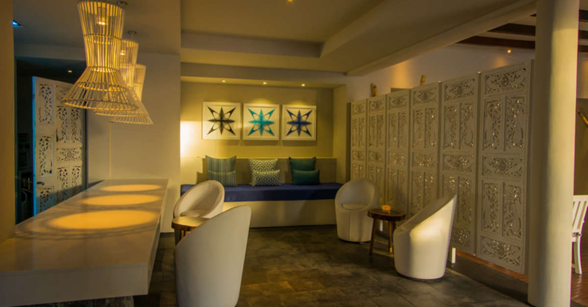 Een foto van het interieur van Solana Beach