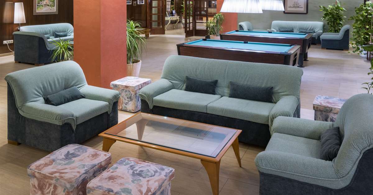 Een foto van het interieur van 4R Hotel Playa Park