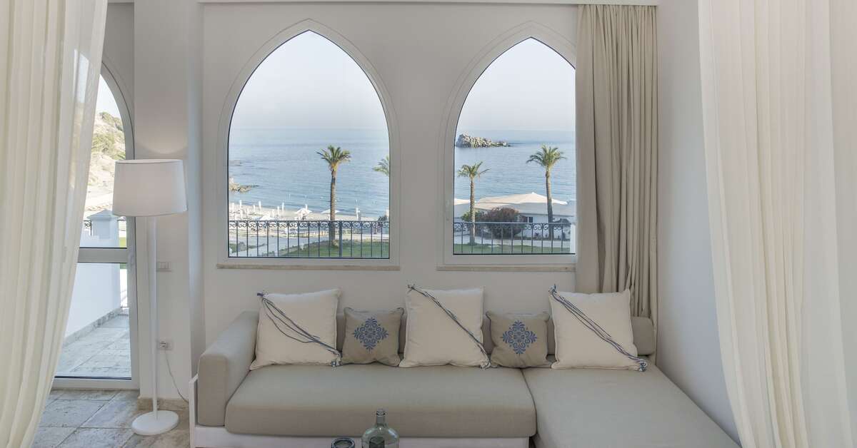 Een foto van het interieur van Falkensteiner Resort Capo Boi