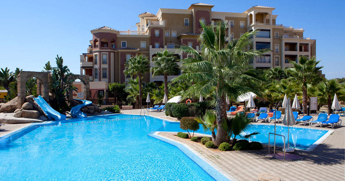 Een foto van het zwembad bij Playacanela Hotel