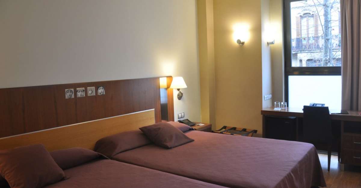 Ein Foto von einer Übersicht des Hotel Evenia Rocafort