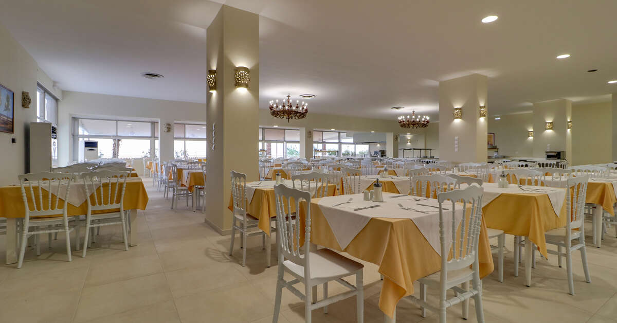 Een foto van de faciliteiten bij Calamos Beach Family Club Hotel
