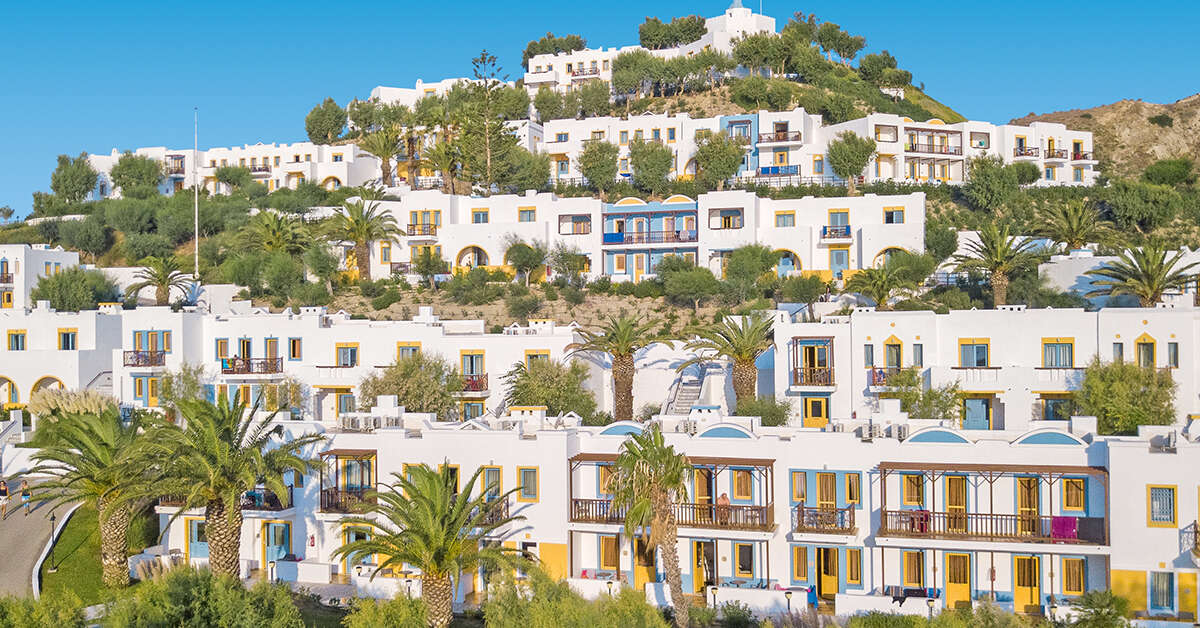 Een foto van de buitenkant van Lagas Aegean Village