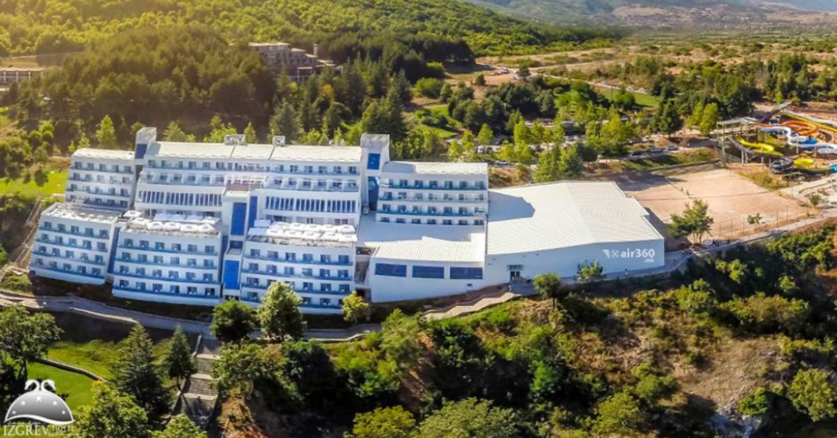 Een foto van de buitenkant van Izgrev Spa & Aquapark