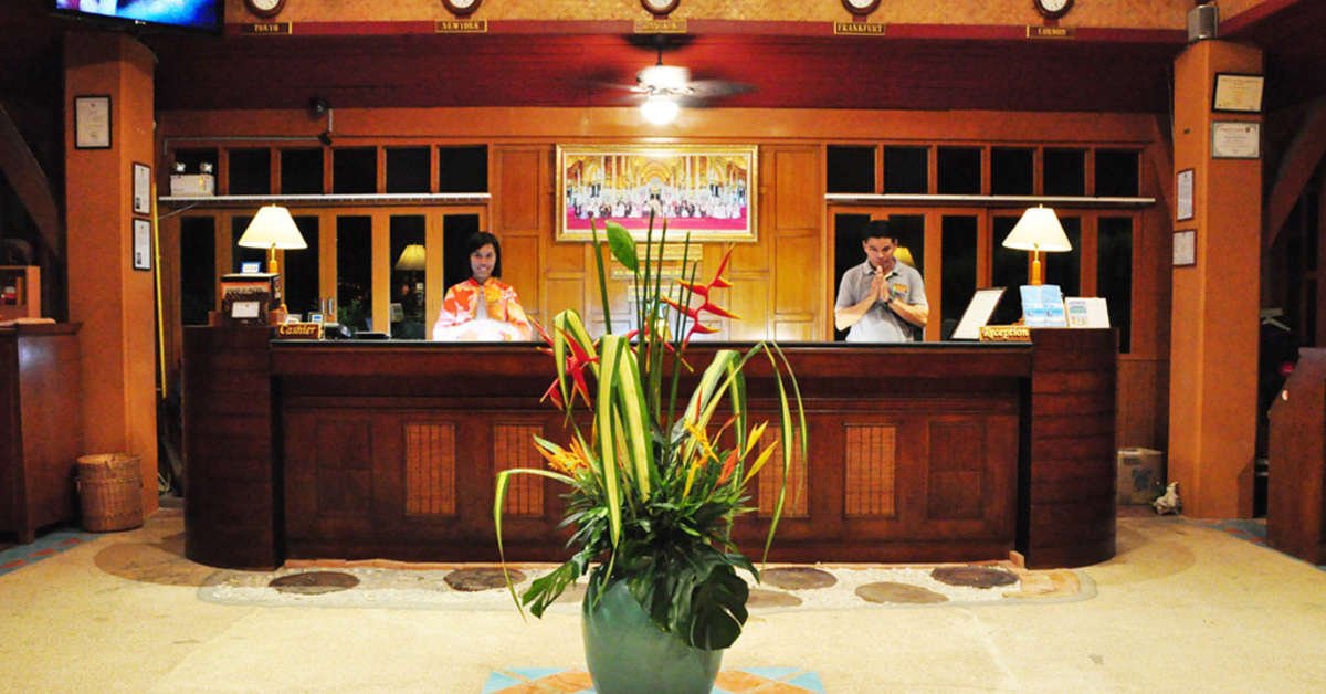 Ein Foto vom Innenbereich im P.P. Erawan Palms Resort