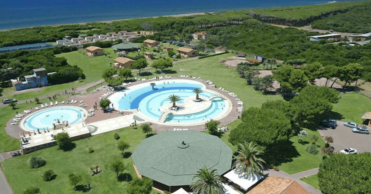Een foto van een overzicht van Camping California Village