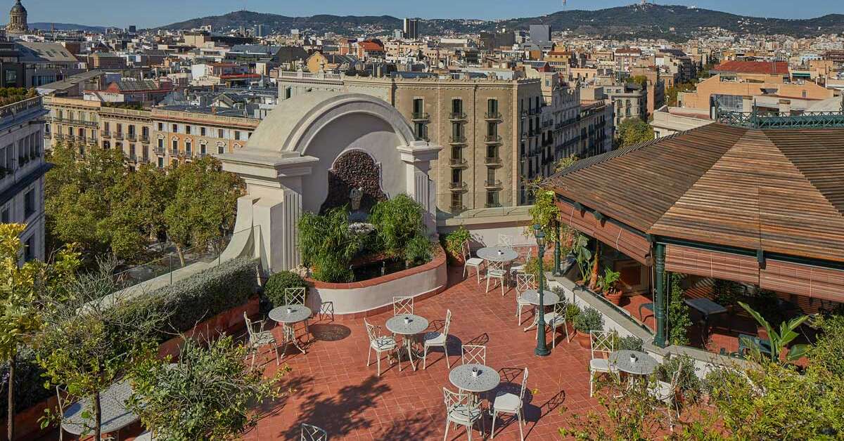 Een foto van El Palace Hotel Barcelona
