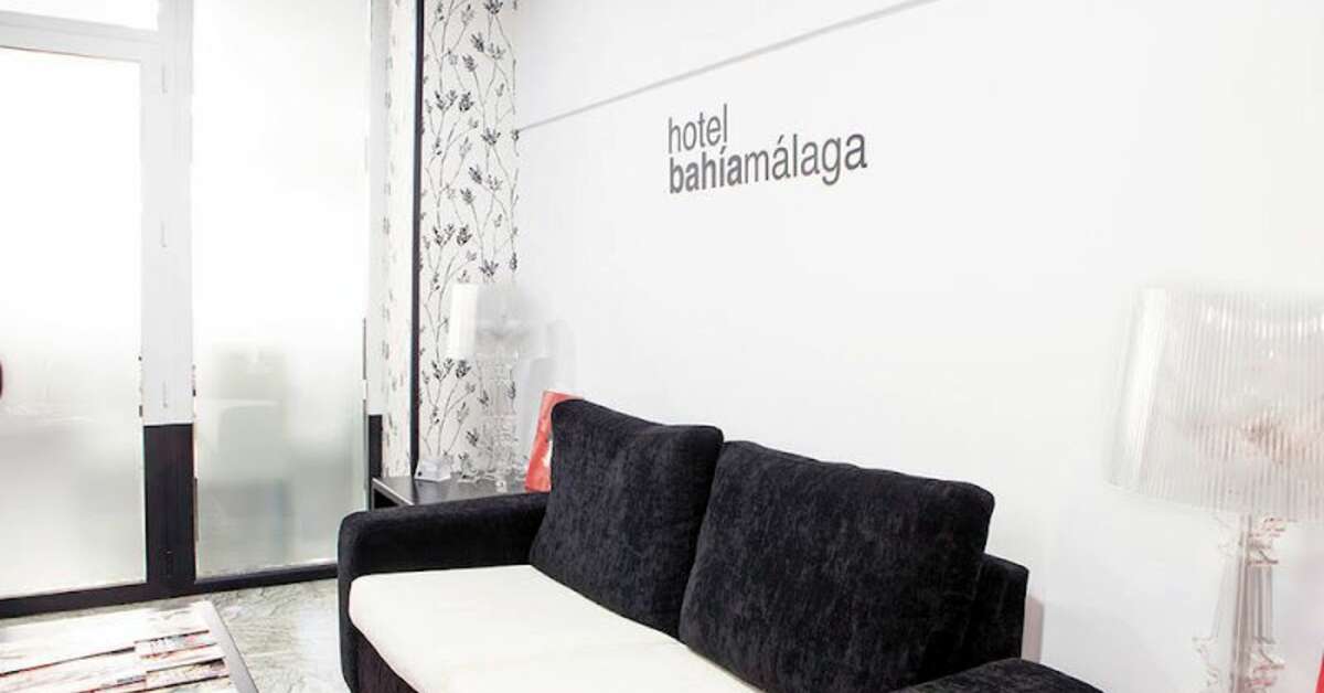 Een foto van het interieur van Soho Bahia Malaga Hotel