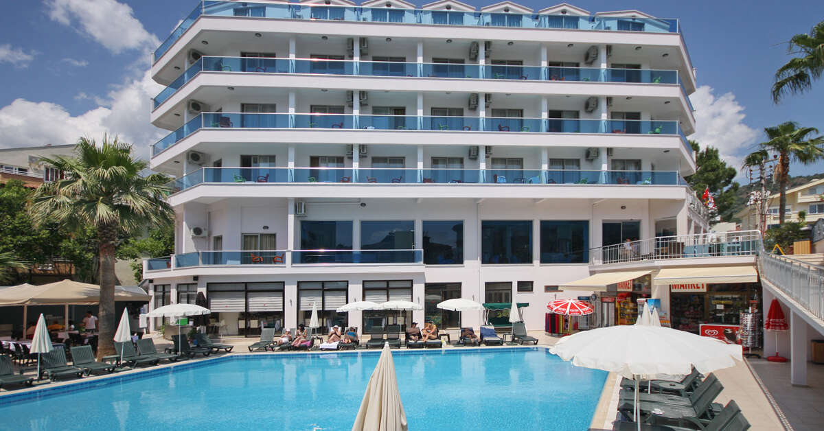 Een foto van het zwembad bij Hotel Palmea