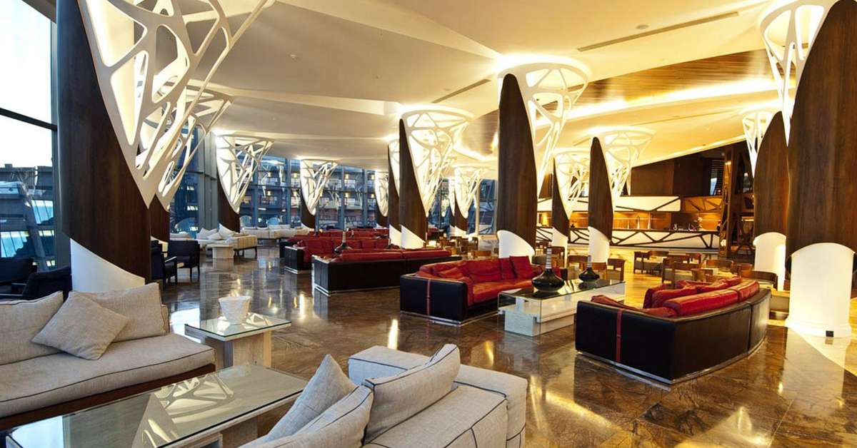 Ein Foto vom Innenbereich im Noah's Ark Deluxe Hotel & Spa