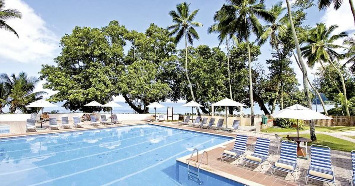 Ein Foto von einer Übersicht des Berjaya Beau Vallon Bay Resort & Casino