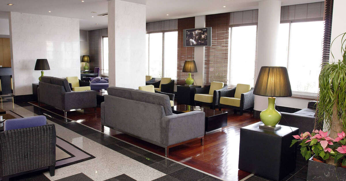 Een foto van het interieur van Madeira Regency Cliff Hotel