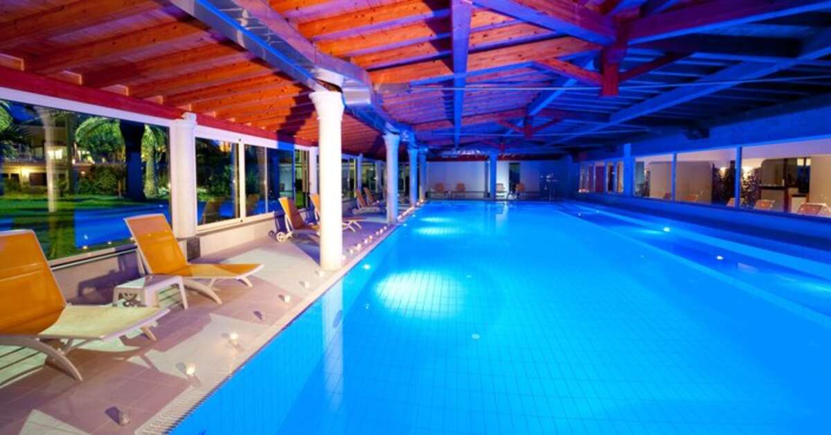 Ein Foto vom Pool im Delta Hotels Giardini Naxos