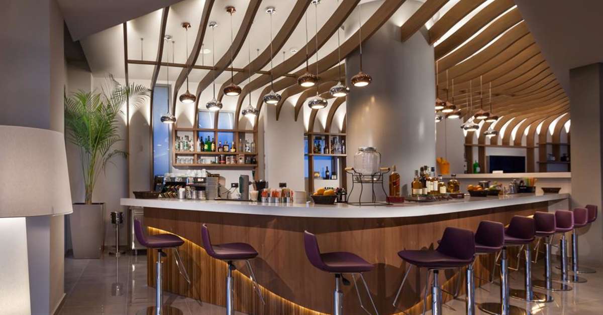 Een foto van de faciliteiten bij Blue Lagoon City Hotel