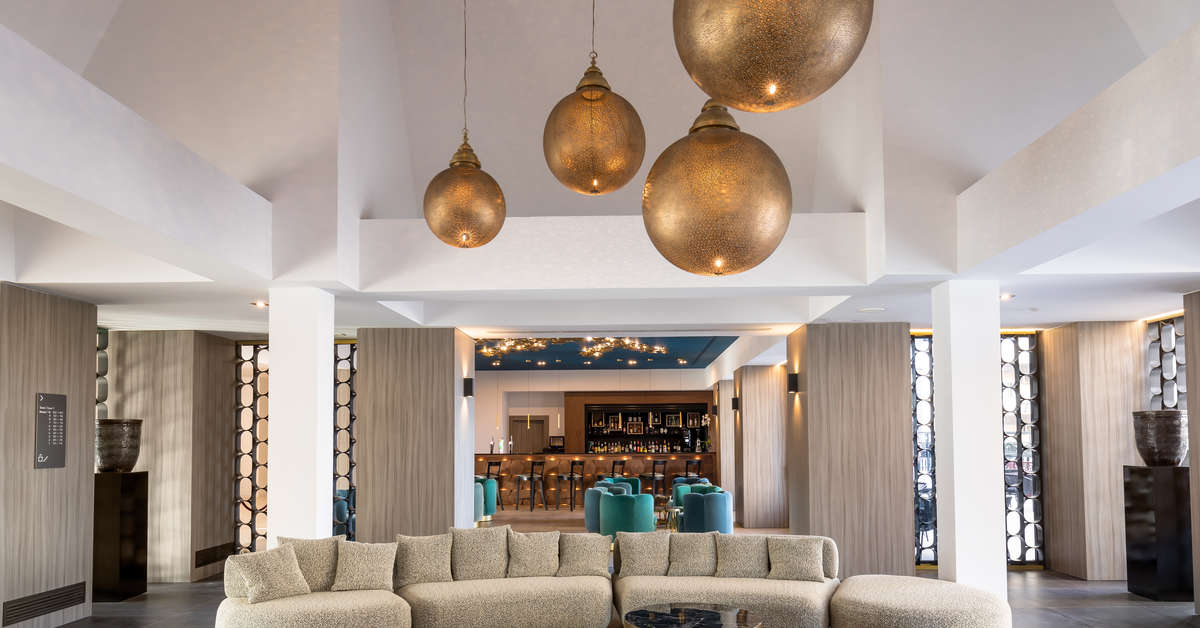 Een foto van het interieur van Occidental Fuengirola