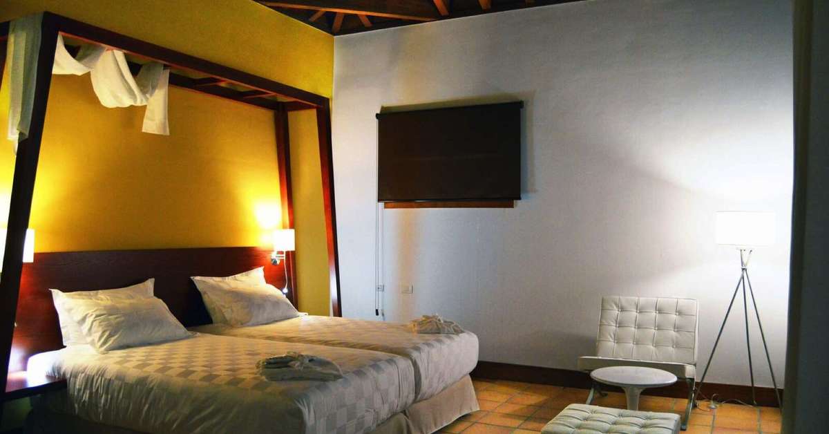 Een foto van een overzicht van La Casona del Patio