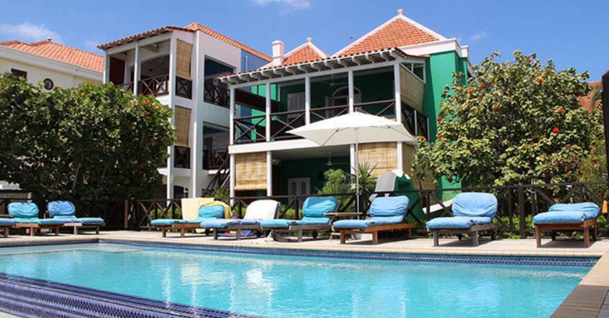 Een foto van een overzicht van Scuba Lodge Boutique Hotel & Ocean Suites