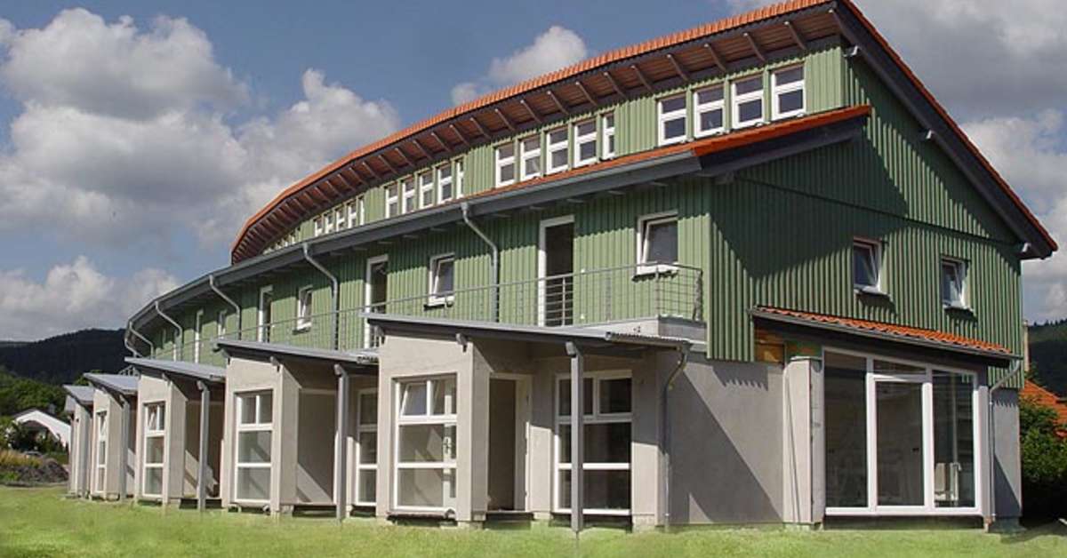 Een foto van de buitenkant van Hasseroder Vakantiepark