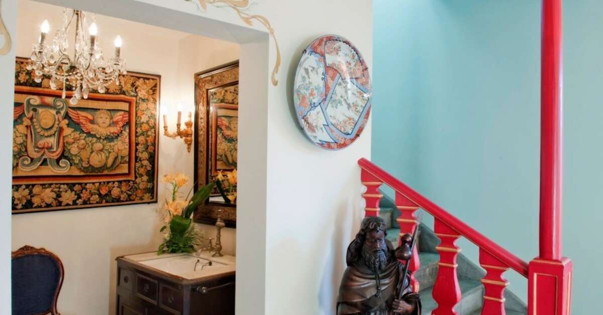 Een foto van het interieur van Hacienda De Abajo