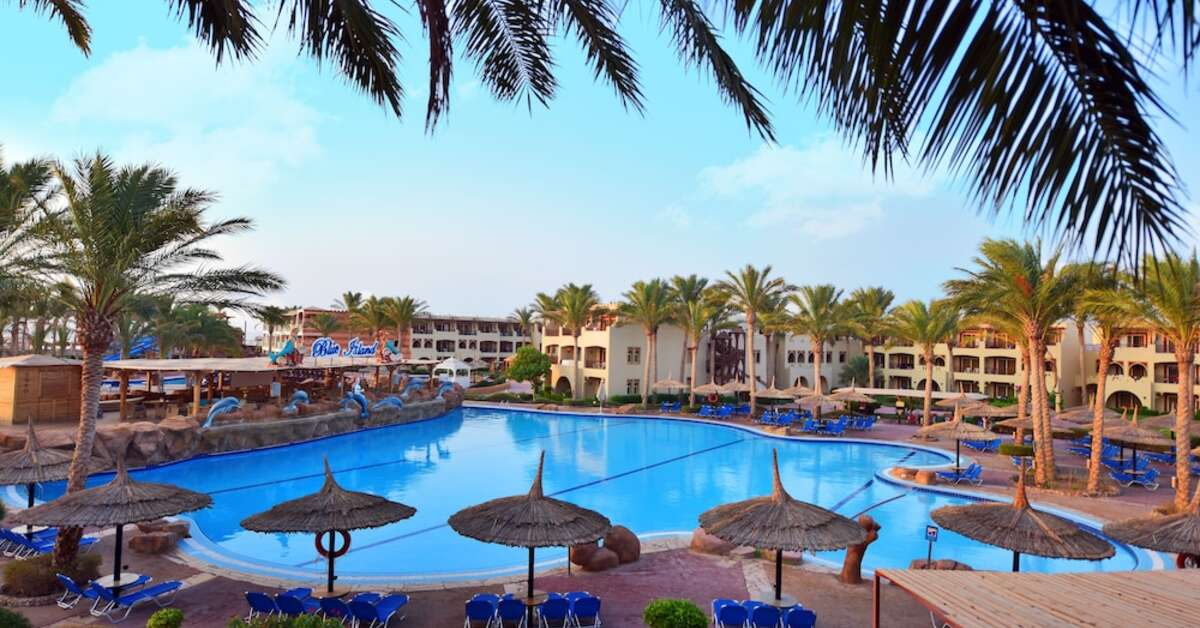 Ein Foto von einer Übersicht des Sea Beach Aqua Park Resort