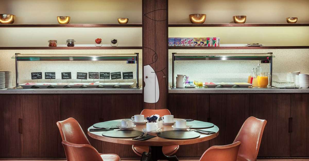 Een foto van het interieur van H10 Tribeca