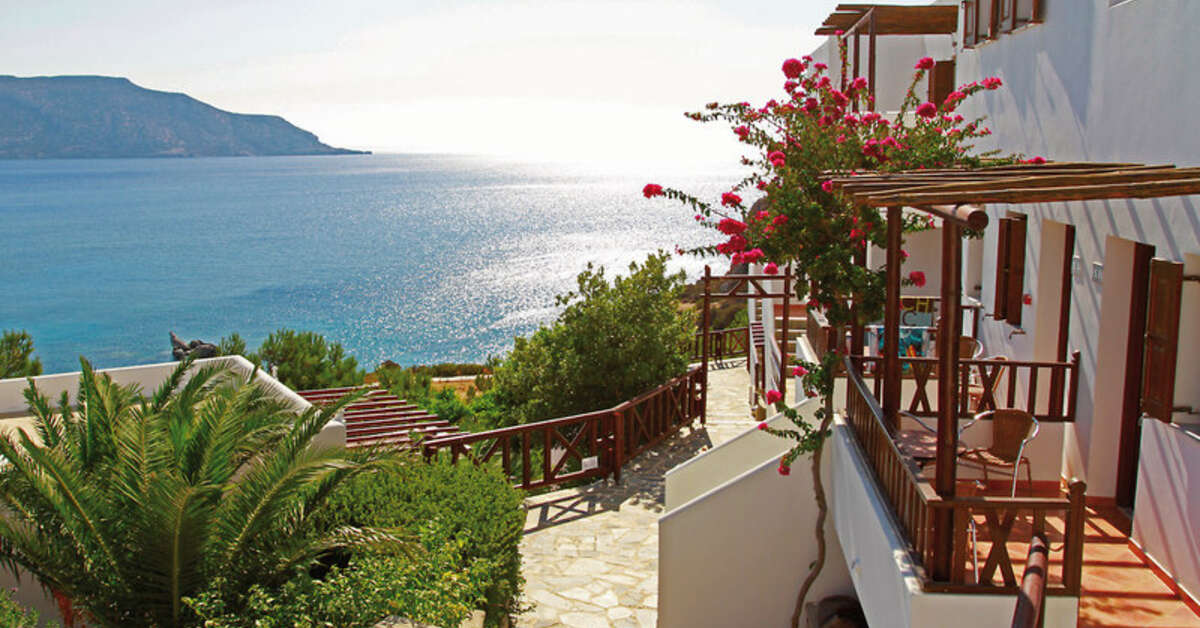Een foto van de buitenkant van Aegean Village