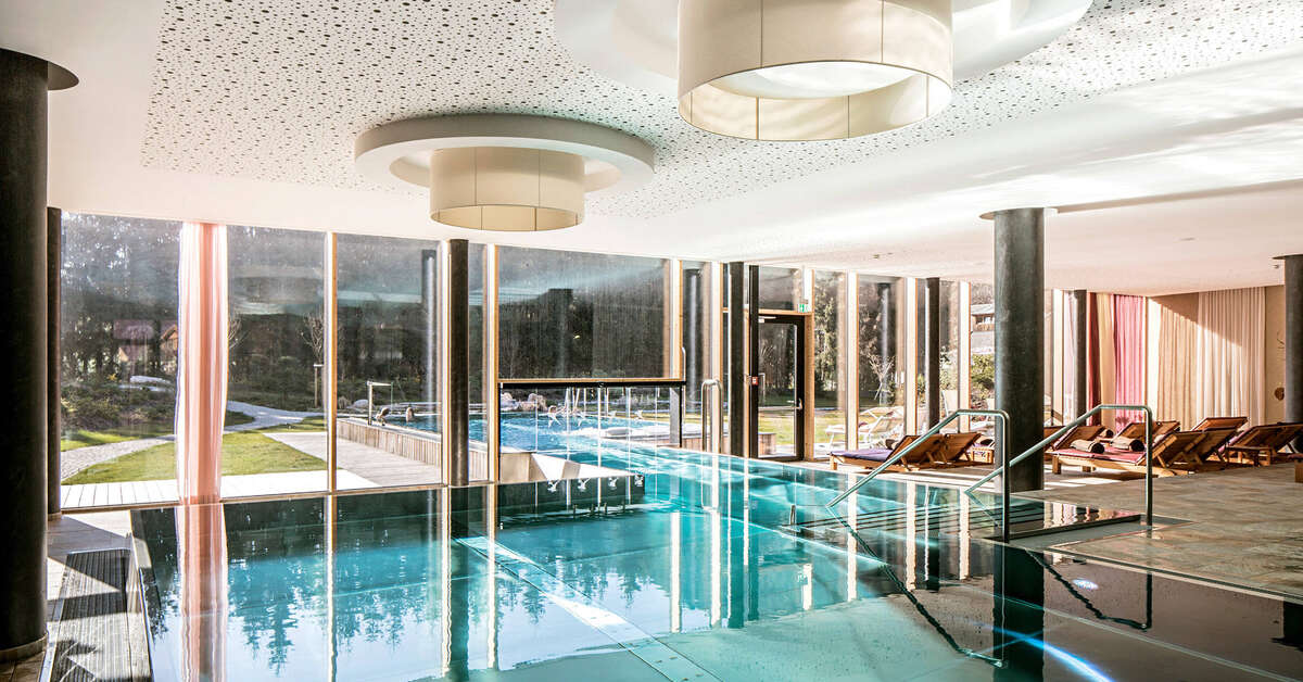 Een foto van het zwembad bij Falkensteiner Hotel Schladming