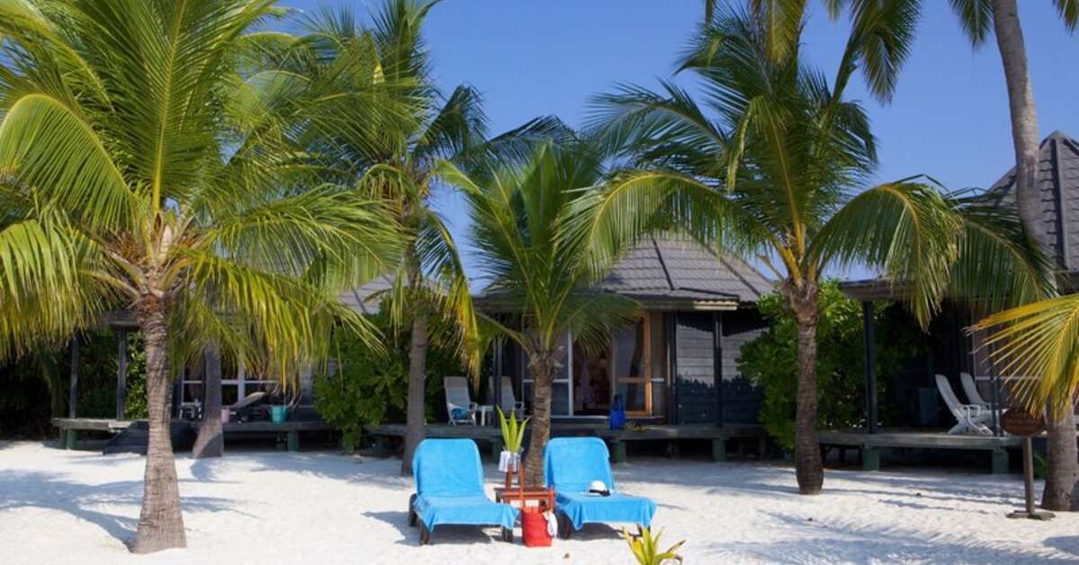 Een foto van de buitenkant van Kuredu Island Resort