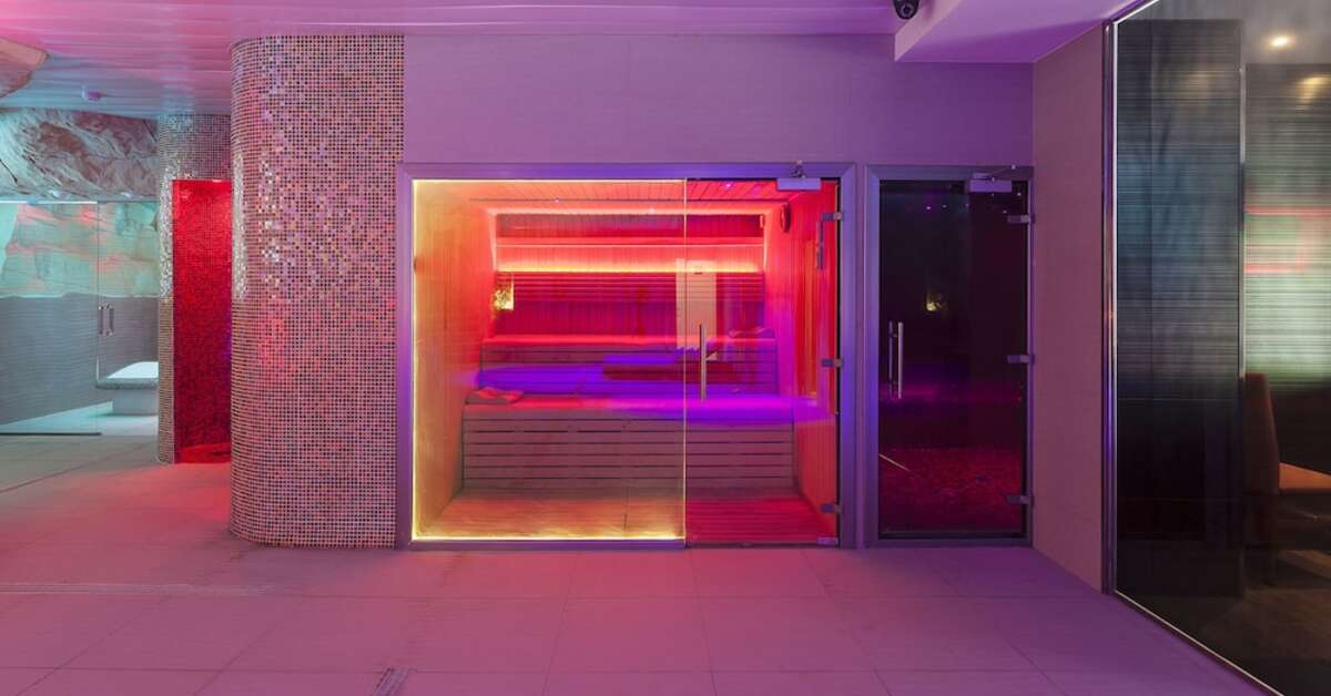 Een foto van de faciliteiten bij Hotel Beverly Park & Spa
