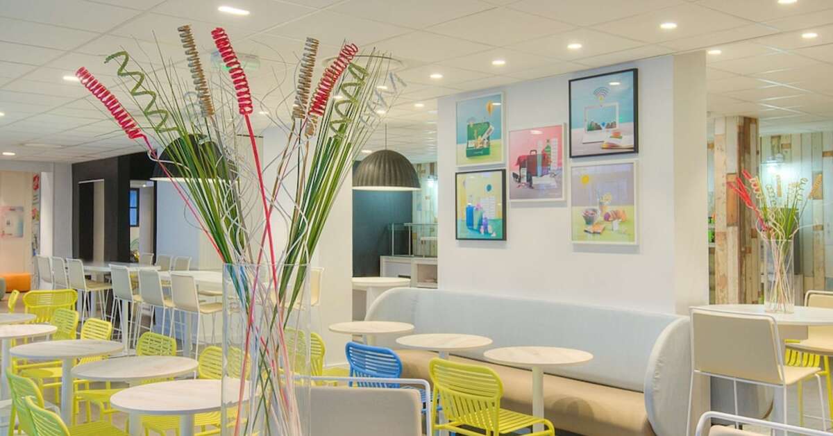 Een foto van het interieur van Ibis Styles Nice Centre Gare