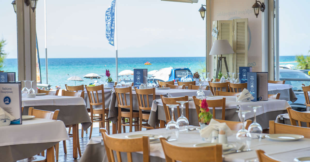 Een foto van de faciliteiten bij Georgalas Sun Beach Resort