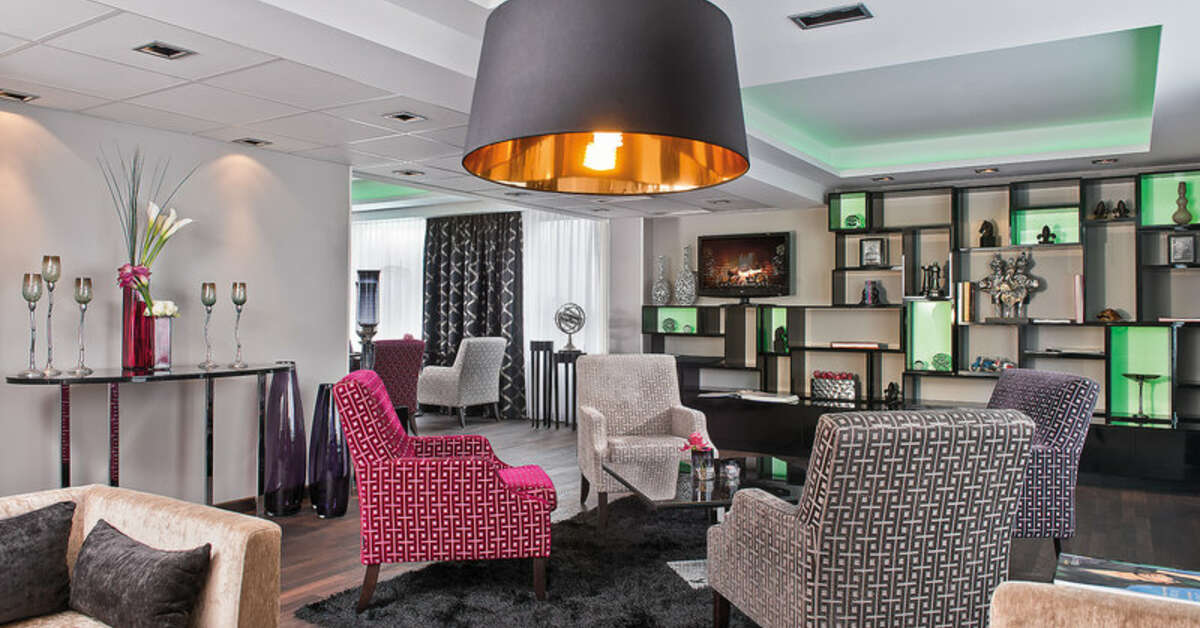 Een foto van het interieur van Hotel Palace Berlin