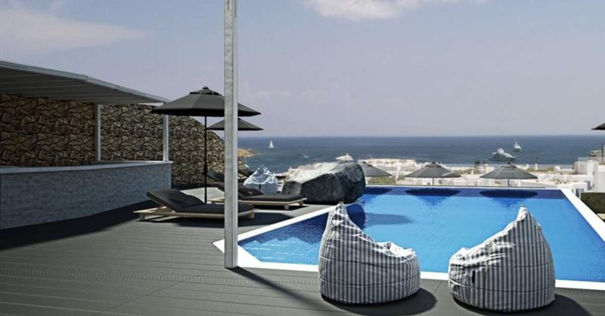 Een foto van Mr & Mrs White Mykonos