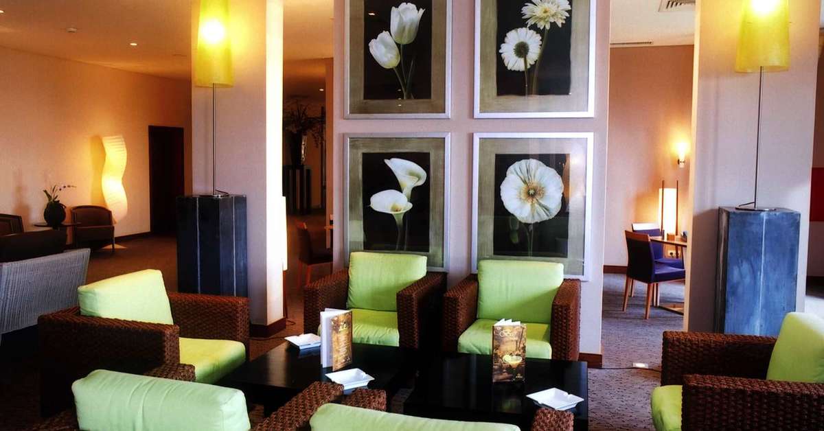 Een foto van het interieur van Enotel Sunset Bay