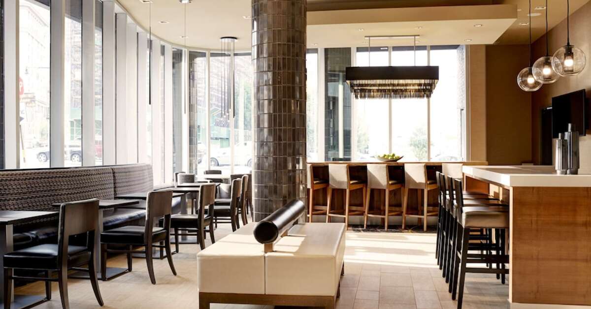 Een foto van de faciliteiten bij Hampton Inn Brooklyn Downtown