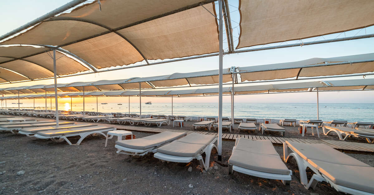 Een foto van het strand bij Armas Kaplan Paradise