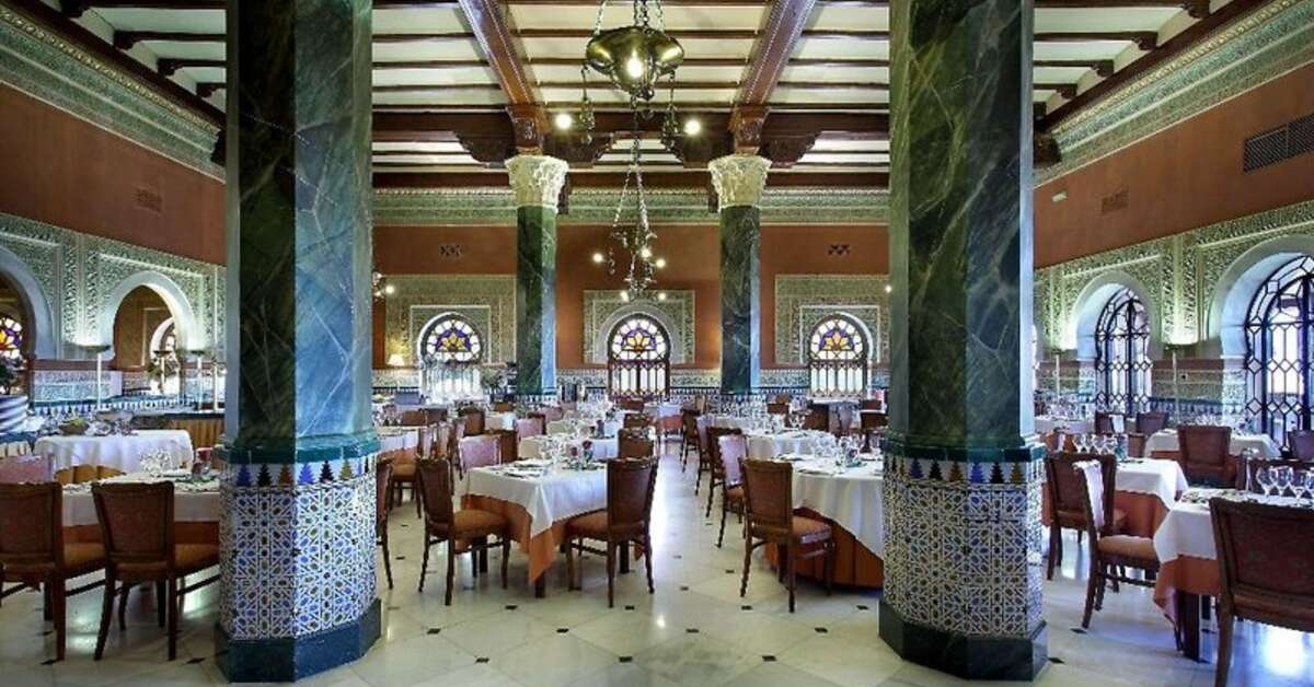 Een foto van de faciliteiten bij Hotel Alhambra Palace