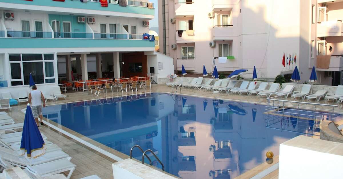 Een foto van een overzicht van Alanya Mesut Hotel