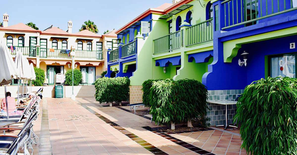 Ein Foto von der Außenansicht des EO Maspalomas Resort