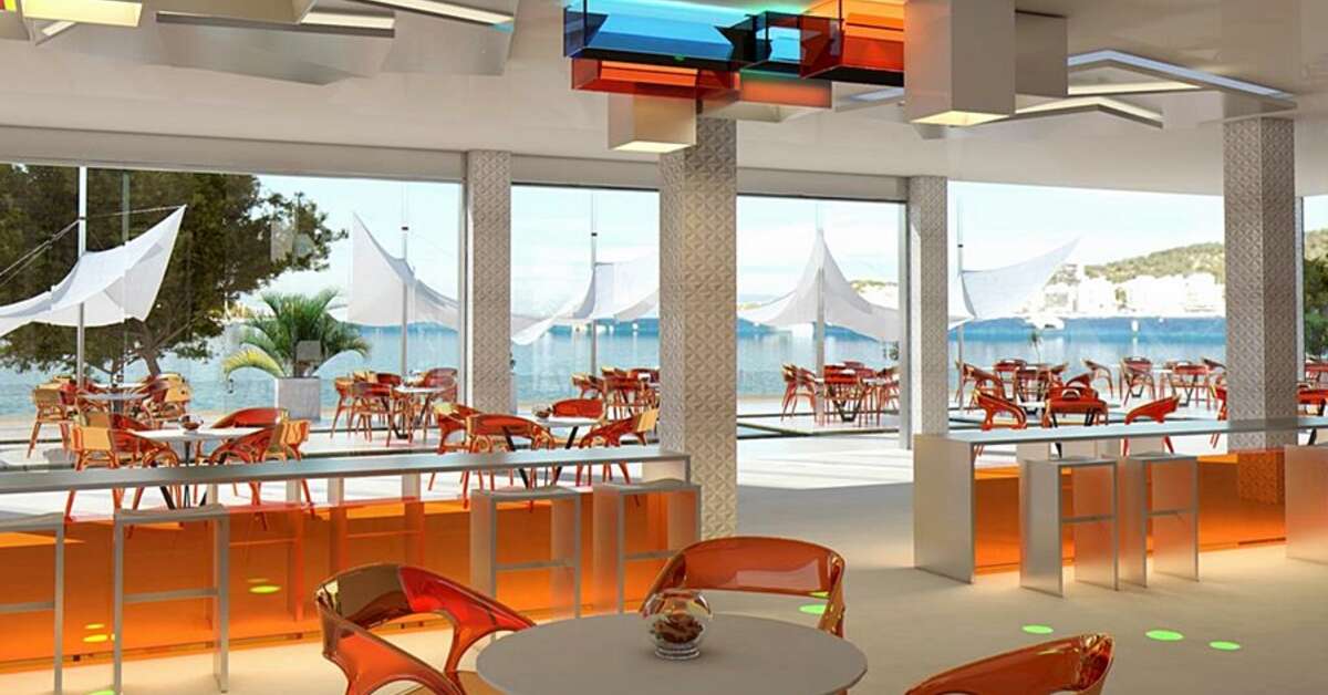 Een foto van de faciliteiten bij THB Naeco Ibiza