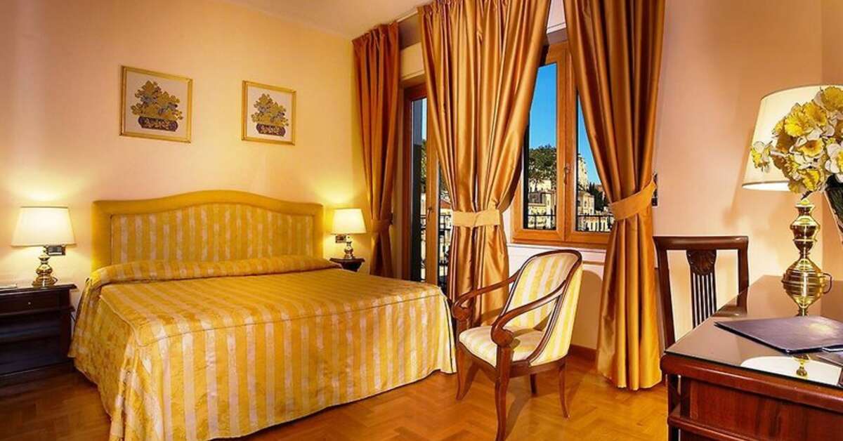 Een foto van een overzicht van Hotel Isabella Taormina Sicily