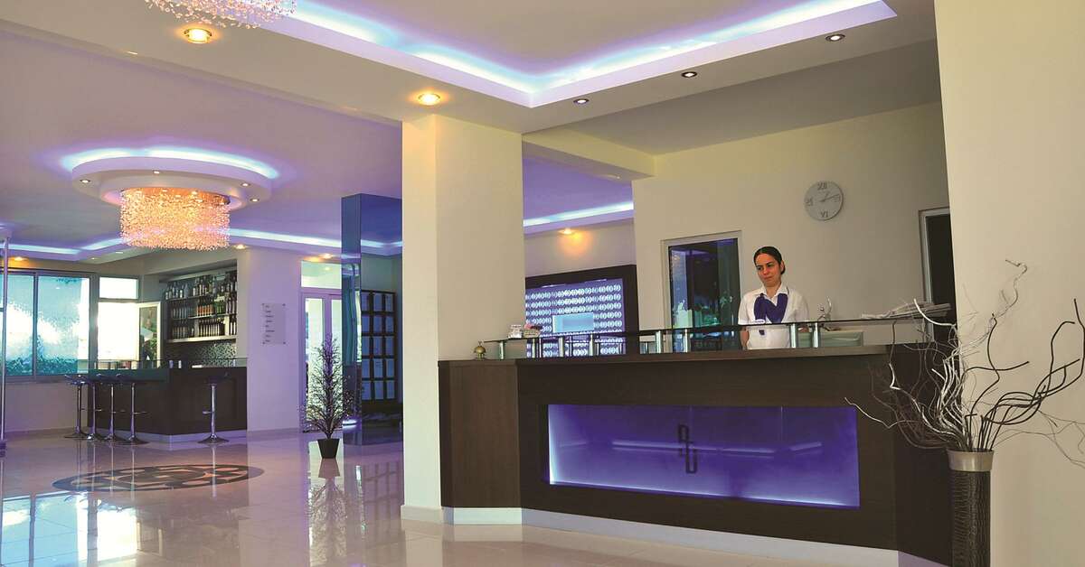 Ein Foto vom Innenbereich im Hotel Blue Diamond Alya