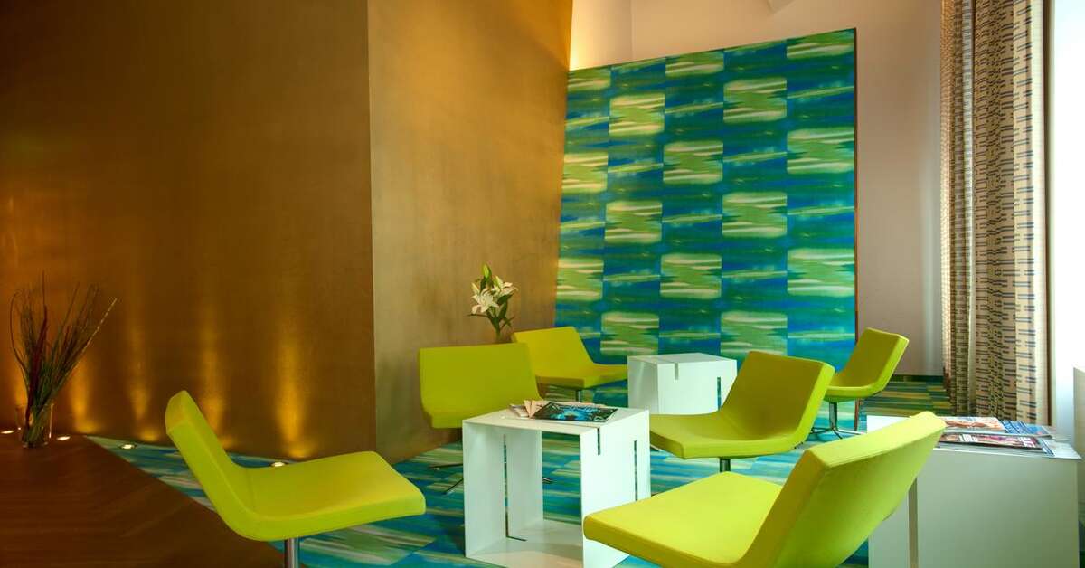 Een foto van het interieur van Boutique Hotel Donauwalzer