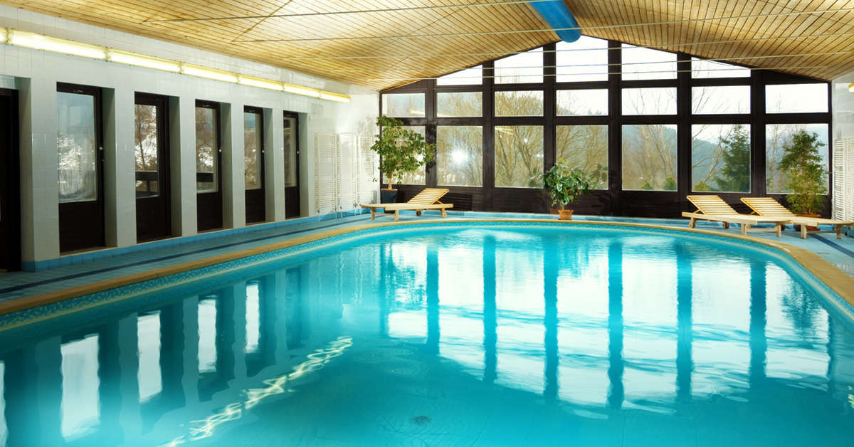 Een foto van het zwembad bij Hotel Astra