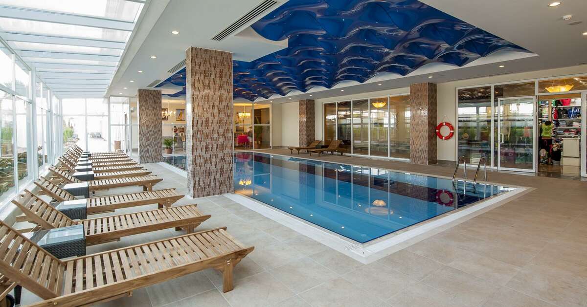 Een foto van het zwembad bij Dream World Resort & Spa