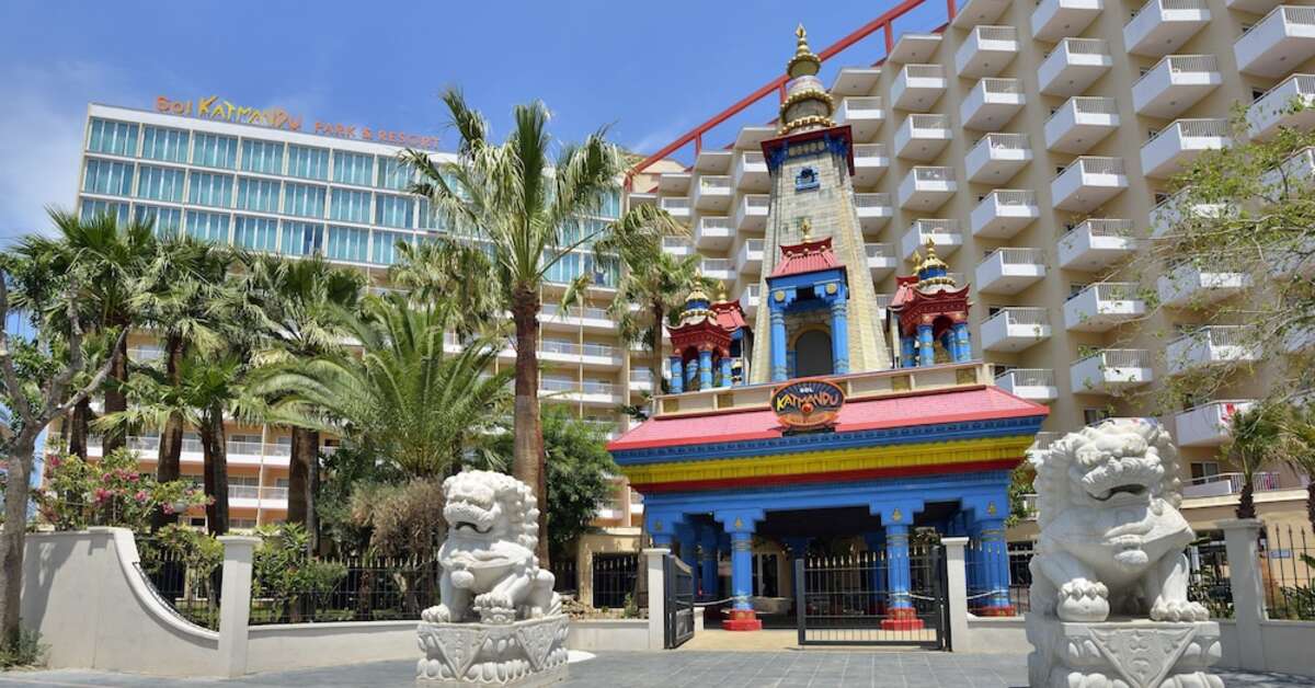 Een foto van de buitenkant van Sol Katmandu Park & Resort