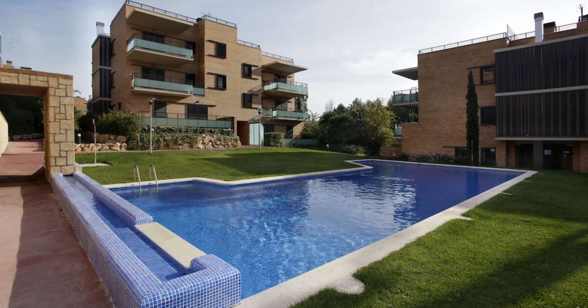 Ein Foto vom Pool im Pierre & Vacances Residence Salou