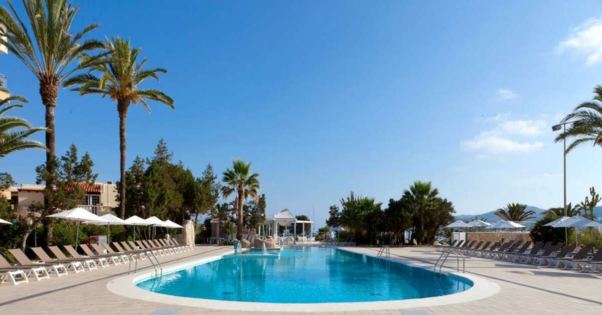 Ein Foto vom Pool im Marvell Club Aparthotel